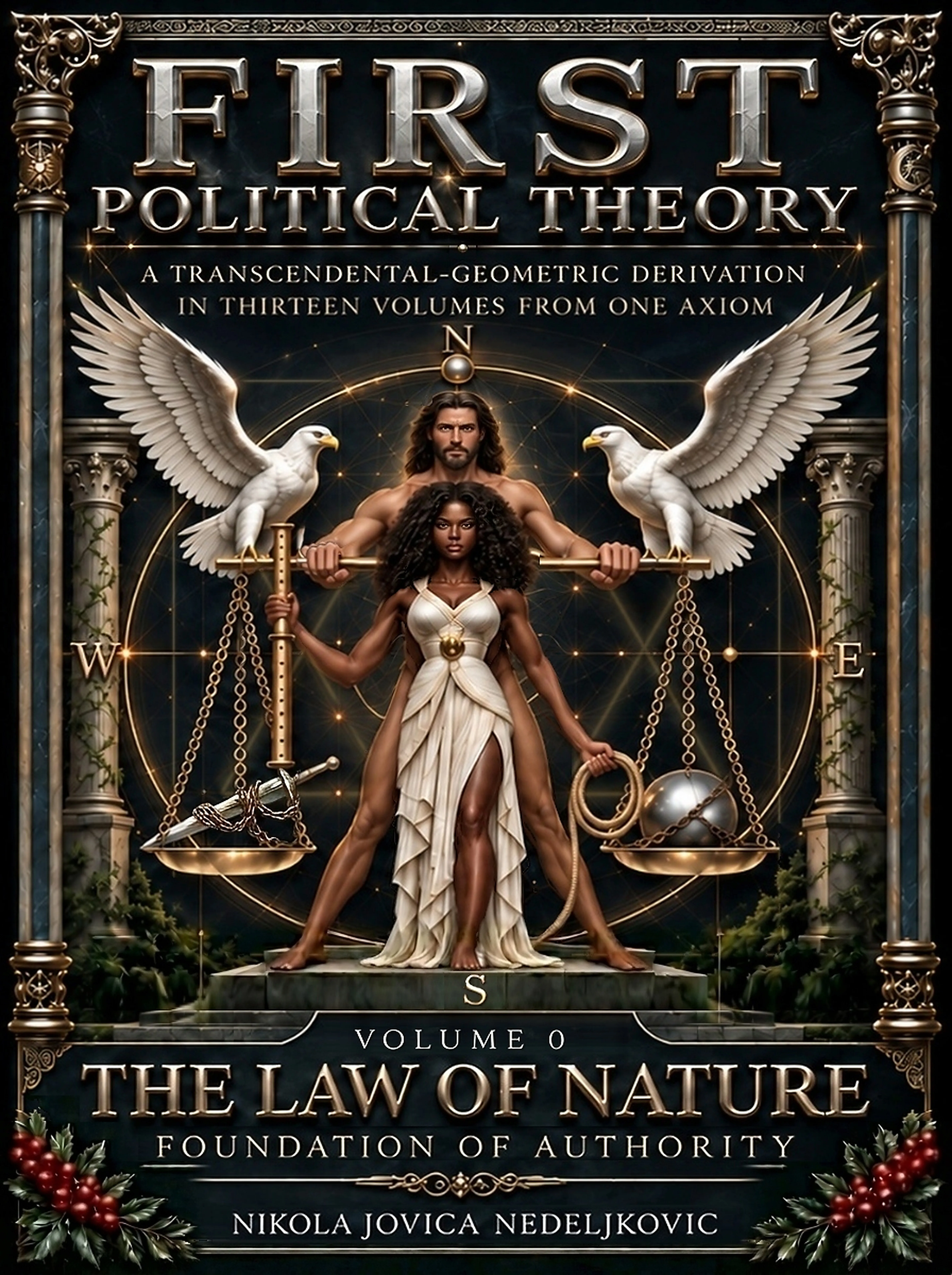 Cover of First Political Theory, Volume 0 — The Law of Nature: Foundation of Authority by Nikola Jovica Nedeljkovic.